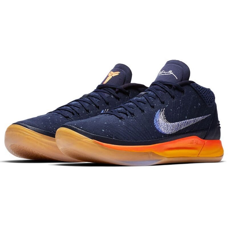 blue and yellow kobe shoes